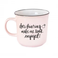 Sweet Water Decor Lifestyle Does This Ring Make Me Look Engaged Mug