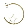 Sheila Fajl Jewelry Star Gazing Hoop Earrings