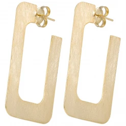 Sheila Fajl Jewelry Vada Hoop Earrings