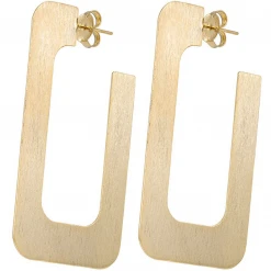 Sheila Fajl Jewelry Vada Hoop Earrings