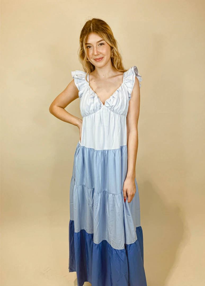 2.7 August Apparel Vivian Color Block Maxi Dress - Stylish Women's Summer Dress 6 2.7 August Apparel Vivian Color Block Maxi Dress