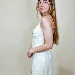 She + Sky Dresses Erica Button Down Dress