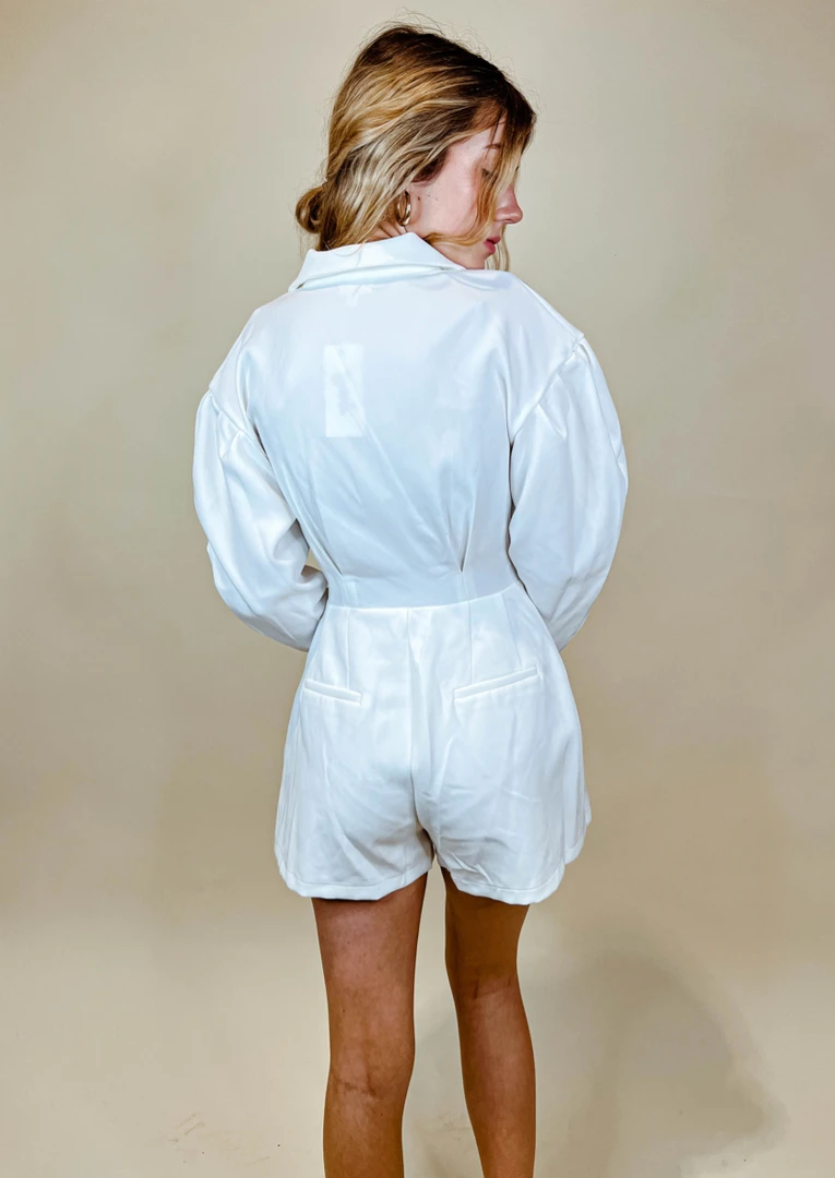 Lena Rachel Blazer Romper - Stylish Women's Jumpsuit for Casual & Formal Wear 5 Lena Rachel Blazer Romper Rompers