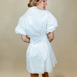 Lena Ellis Balloon Sleeve Dress