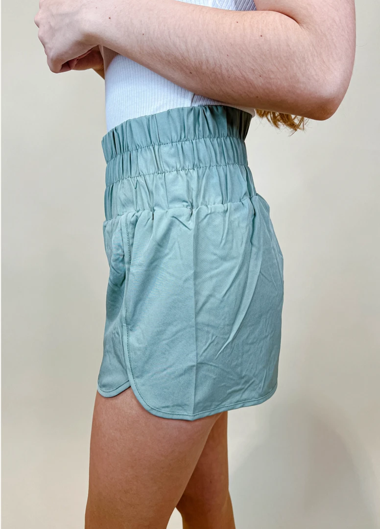 Very J Lizzie High Waist Active Shorts for Women - Comfortable Workout & Yoga Shorts 4 Very J Lizzie High Waist Active Shorts Bottoms