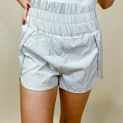 Very J Lizzie High Waist Active Shorts for Women - Comfortable Workout & Yoga Shorts 15 Very J Lizzie High Waist Active Shorts Bottoms