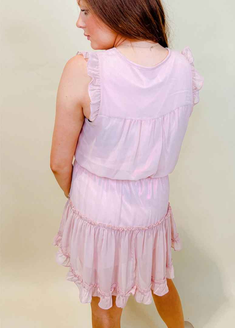 Adrienne Dresses Carson Sleeveless Ruffle Dress - Elegant Summer Dress for Women 7 Adrienne Dresses Carson Sleeveless Ruffle Dress