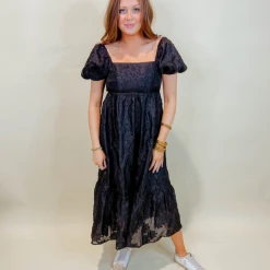 Entro Dresses Jamie Floral Midi Dress - Women's Elegant Summer Dress 10 Entro Dresses Jamie Floral Midi Dress