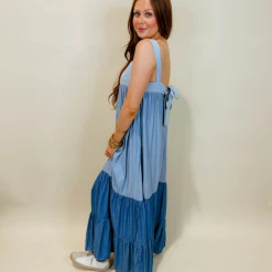 Idem Ditto Dresses Paris Colorblock Maxi Dress