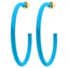 Sheila Fajl Jewelry Painted Everybody's Favorite Hoop Earrings