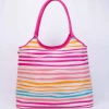 The Royal Standard Barbados Striped Beach Bag