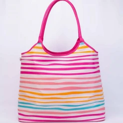 The Royal Standard Barbados Striped Beach Bag