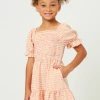 Hayden Tween Smocked Gingham Dress | Stylish Swank Tween Outfit 1 Hayden Tween Smocked Gingham Dress Swank Tween