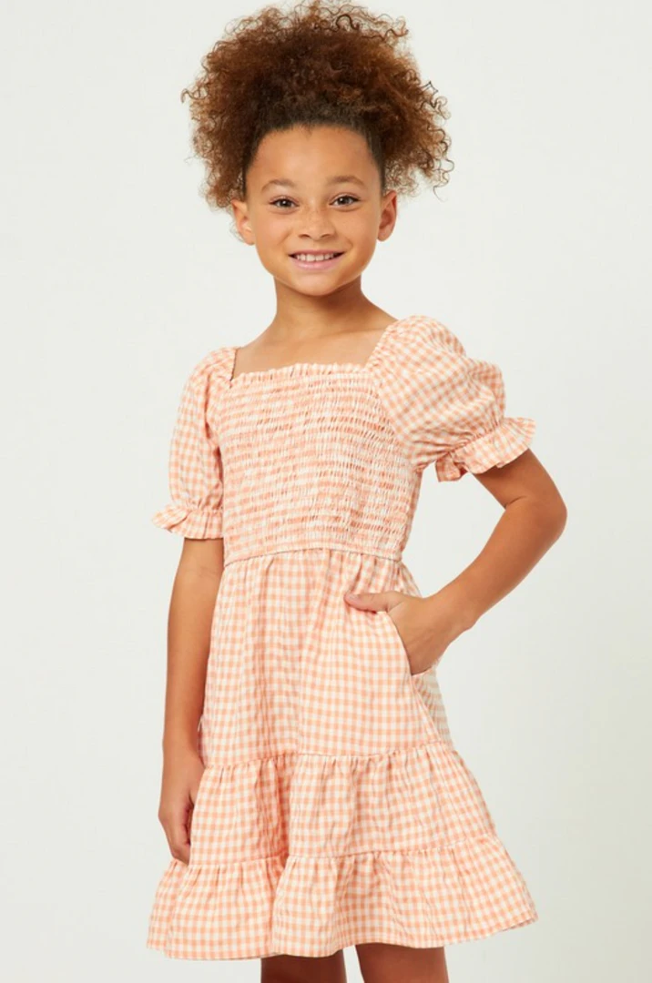 Hayden Tween Smocked Gingham Dress | Stylish Swank Tween Outfit 3 Hayden Tween Smocked Gingham Dress Swank Tween