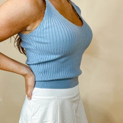 BiBi Michelle Knit Tank Top Tops