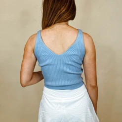 BiBi Michelle Knit Tank Top Tops