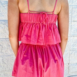 &Merci Weekend Getaway Matching Set Tops