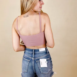 Love Tree Tops Ellie Knit Crop Top