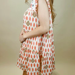 THML Carrington Tiered Ruffle Dress