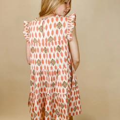 THML Carrington Tiered Ruffle Dress - Elegant Women's Dress for Casual & Formal Occasions 7 THML Carrington Tiered Ruffle Dress