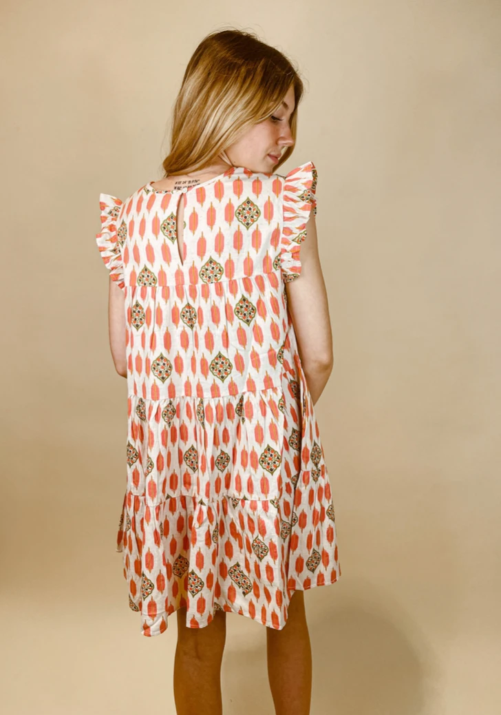 THML Carrington Tiered Ruffle Dress - Elegant Women's Dress for Casual & Formal Occasions 5 THML Carrington Tiered Ruffle Dress