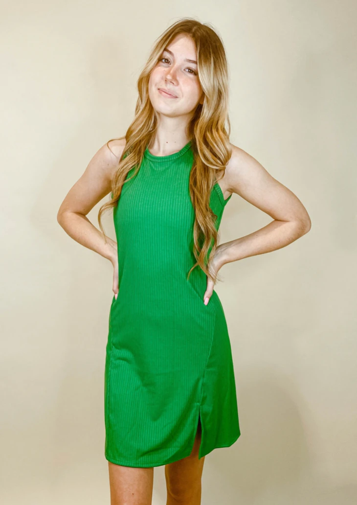 White Birch Vera Sleeveless Knit Dress - Elegant Summer Dress for Women 3 White Birch Vera Sleeveless Knit Dress