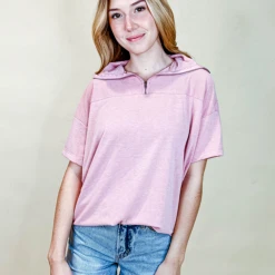 White Birch Tops Addison Oversized Top