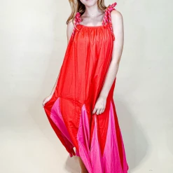 Entro Dylan Flowy Maxi Dress Dresses