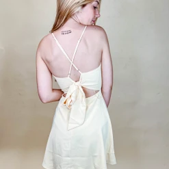 Le Lis Dresses Mallory Open Back Dress