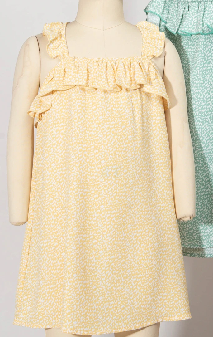 12PM By Mon Ami Swank Tween Animal Print Cross Back Dress | Trendy Tween Fashion 3 12PM By Mon Ami Swank Tween Tween Animal Print Cross Back Dress