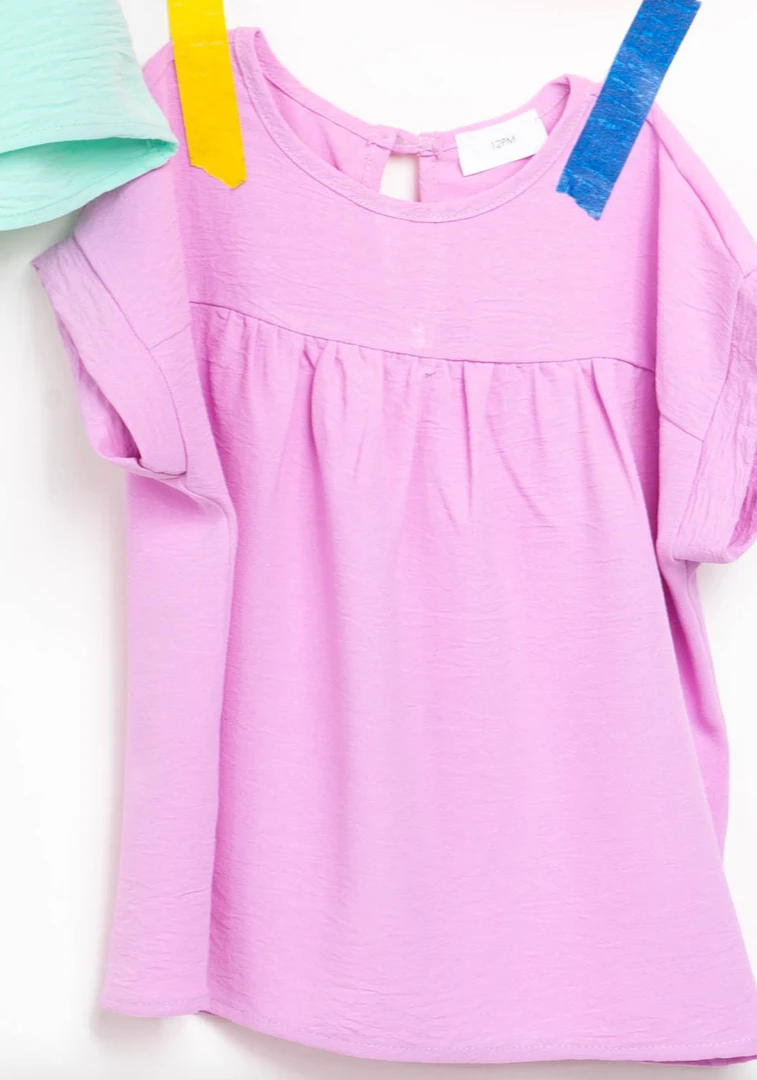 12PM By Mon Ami Swank Tween Woven Knit Top | Stylish & Comfortable Tween Apparel 5 12PM By Mon Ami Swank Tween Tween Woven Knit Top