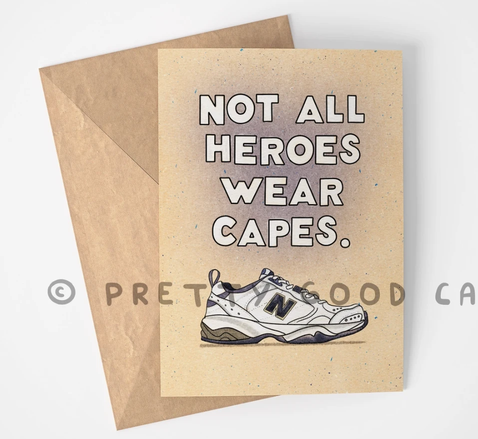 Faire Not All Heroes Wear Capes Dad Card - Perfect Gift for Father's Day, Birthday, or Anytime 3 Faire Not All Heroes Wear Capes Dad Card