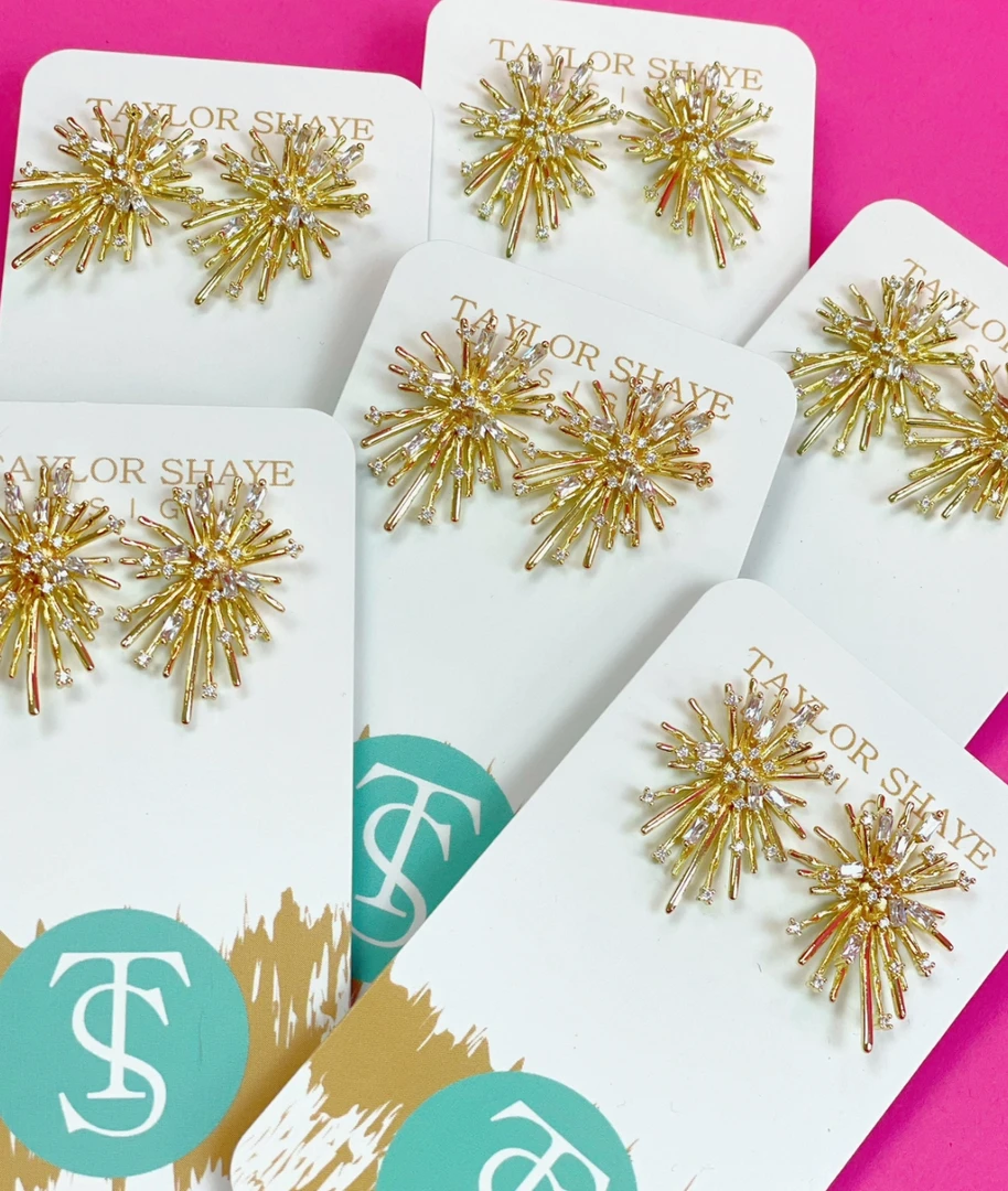 Taylor Shaye Designs Star Cluster Studded Earrings - Elegant Jewelry for Women 3 Taylor Shaye Designs Star Cluster Studded Earrings Jewelry