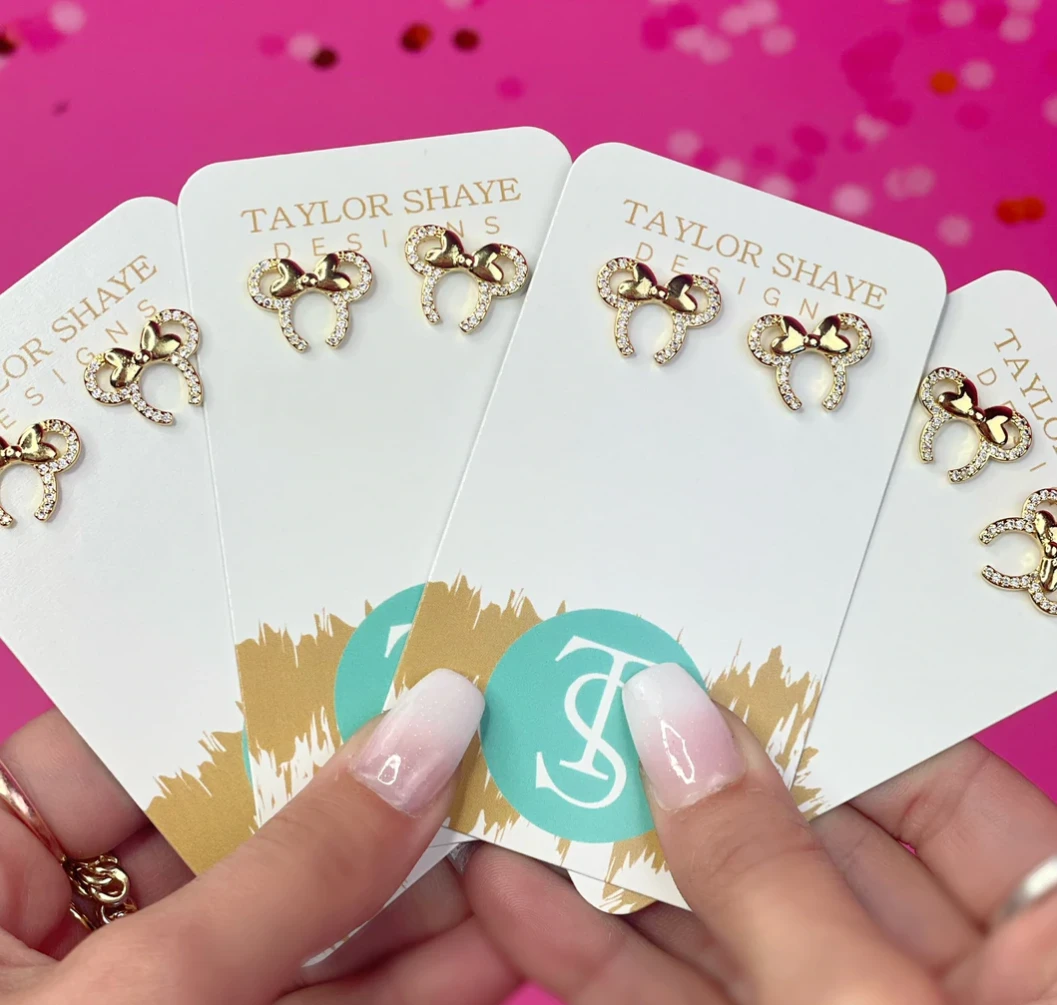 Taylor Shaye Designs Minnie Studded Earrings | Stylish Jewelry for Women | Accessories 3 Taylor Shaye Designs Minnie Studded Earrings