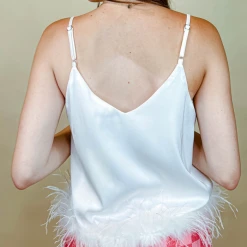 Entro Nova Feather Trim Top