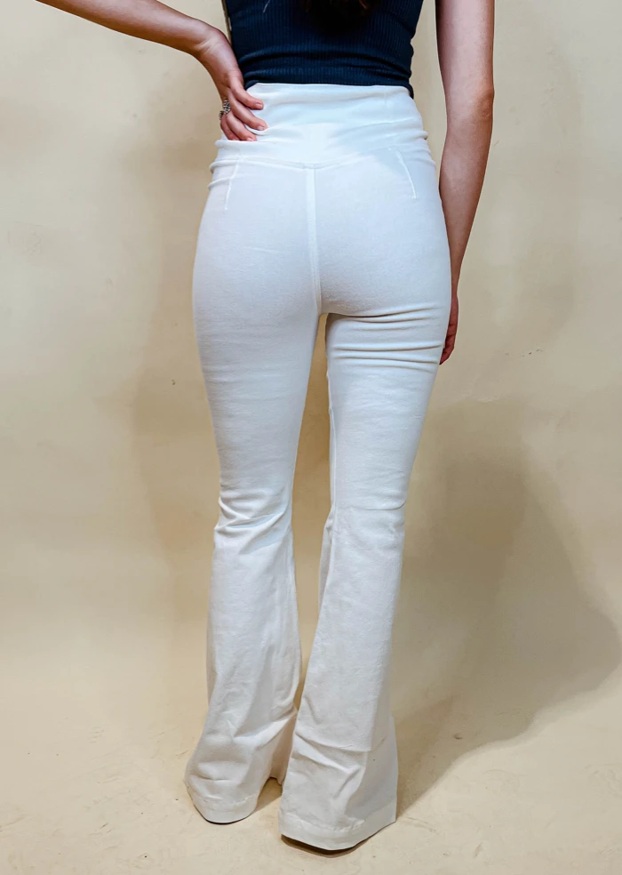 Fantastic Fawn Stella Cross Over Flare Jeans - High-Waisted Women's Denim Pants 5 Fantastic Fawn Bottoms Stella Cross Over Flare Jeans