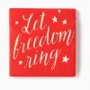 Faire Lifestyle Let Freedom Ring Paper Napkins
