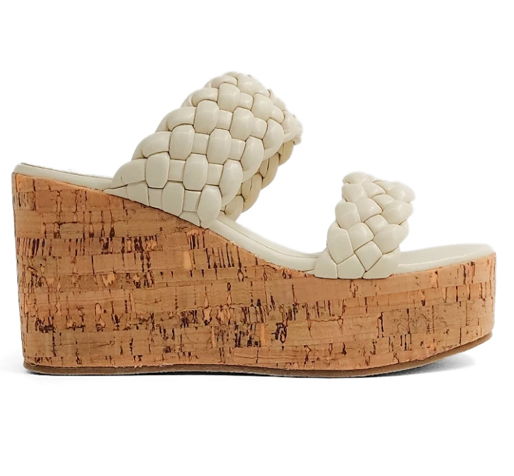 Shu Shop Women's Mallory Cork Wedge Sandals - Comfortable & Stylish Summer Shoes 3 Shu Shop Shoes Mallory Cork Wedge