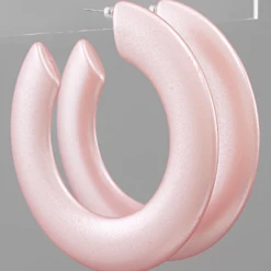 Golden Stella Big Shinny Hoops