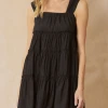 Entro Indi Square Neck Dress Dresses