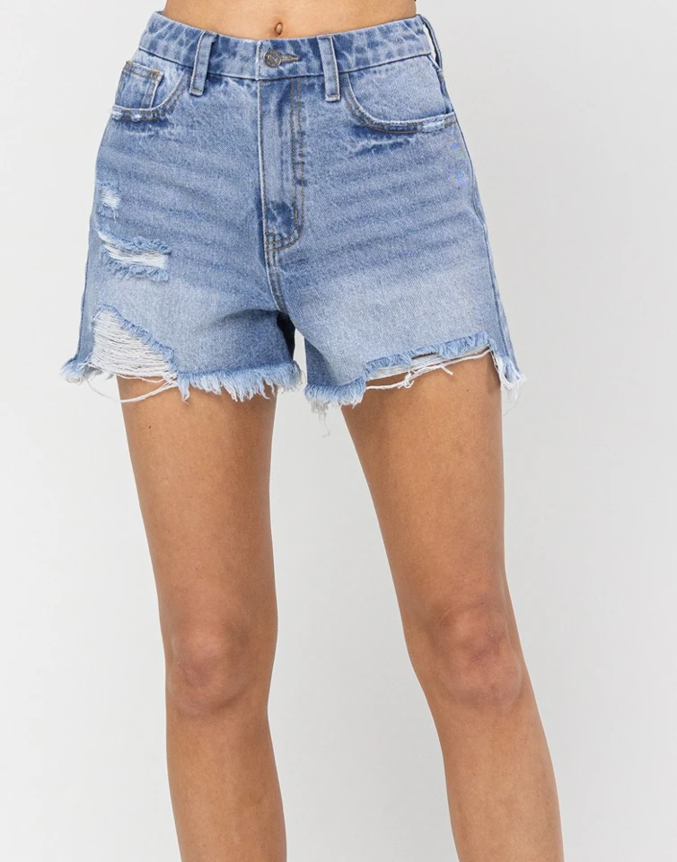 Jelly Jeans Eloise High Rise 90s Short Bottoms - Retro Denim Shorts for Women 3 Jelly Jeans Eloise High Rise 90s Short Bottoms
