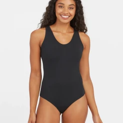Spanx Tops Suit Yourself Scoop Neck Tank Bodysuit