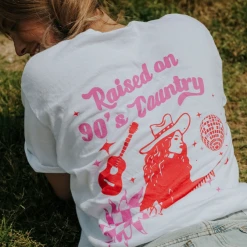 Charlie Southern Raised On 90's Country Tee Tops
