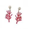Mae Wearable Art Jewelry Coral Reef Earrings