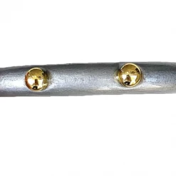 Mae Wearable Art Solid Stud Bangles Jewelry