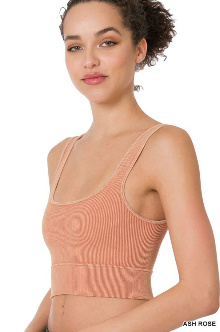 Zenana Molly Ribbed Crop Top - Stylish Women's Tops for Casual Wear 7 Zenana Molly Ribbed Crop Top Tops