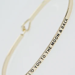 TRENDY Engraved Metal Bracelet - Stylish Jewelry Gift for Women & Men 24 TRENDY Wholesale Engraved Metal Bracelet Jewelry