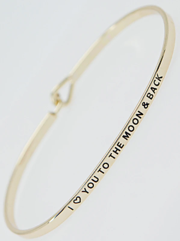 TRENDY Engraved Metal Bracelet - Stylish Jewelry Gift for Women & Men 12 TRENDY Wholesale Engraved Metal Bracelet Jewelry