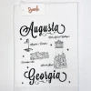 Familiar Goods Lifestyle State Tea Towel