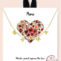 TRENDY Wholesale Spaced Mama Necklace